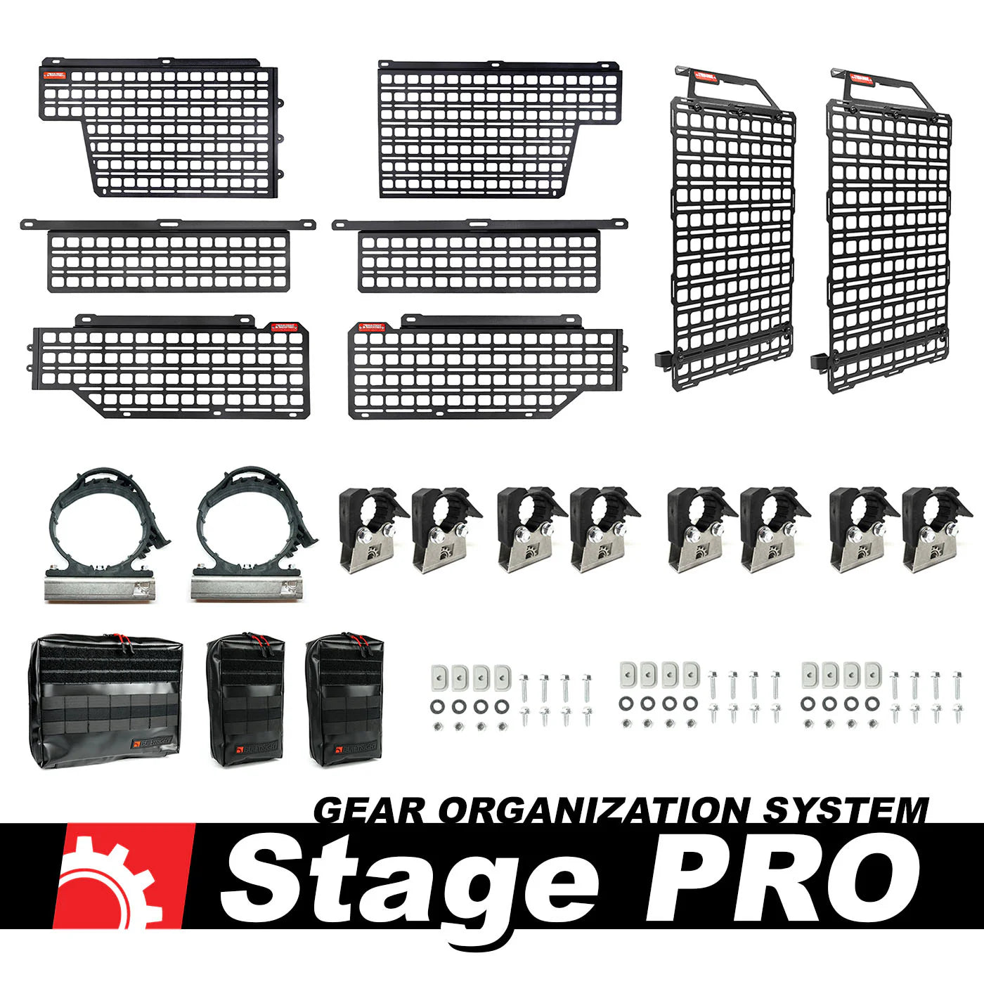 Gear Organization System - Stage PRO Kit | Toyota Tacoma (2016 - 2023)