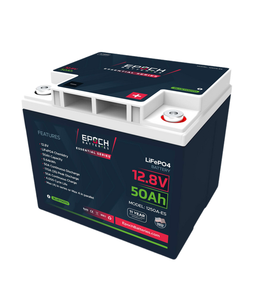 12V 50Ah | Bluetooth | LiFePO4 Battery