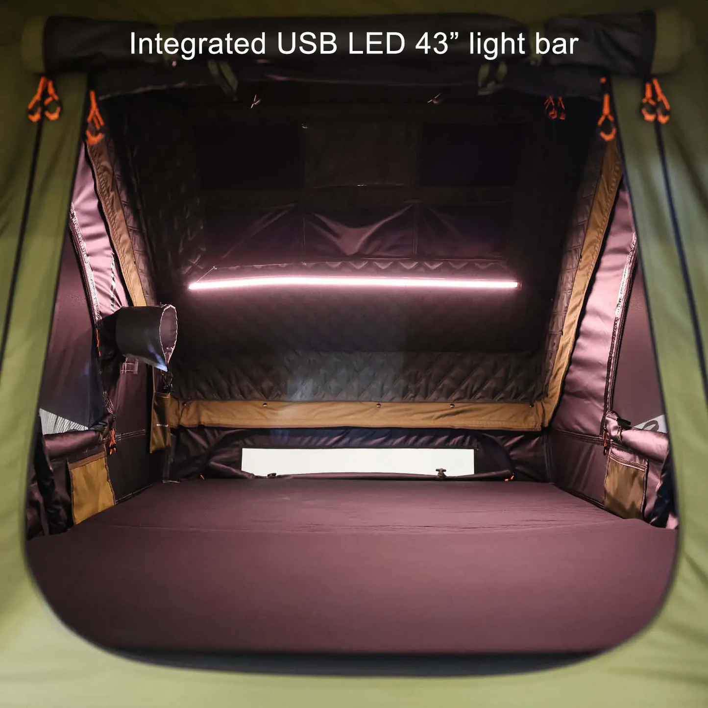 ARMADILLO HORIZON 2: PREMIUM HARDSHELL ROOFTOP TENT FOR ALL-SEASON ADVENTURE (LEFT OPEN ONLY)