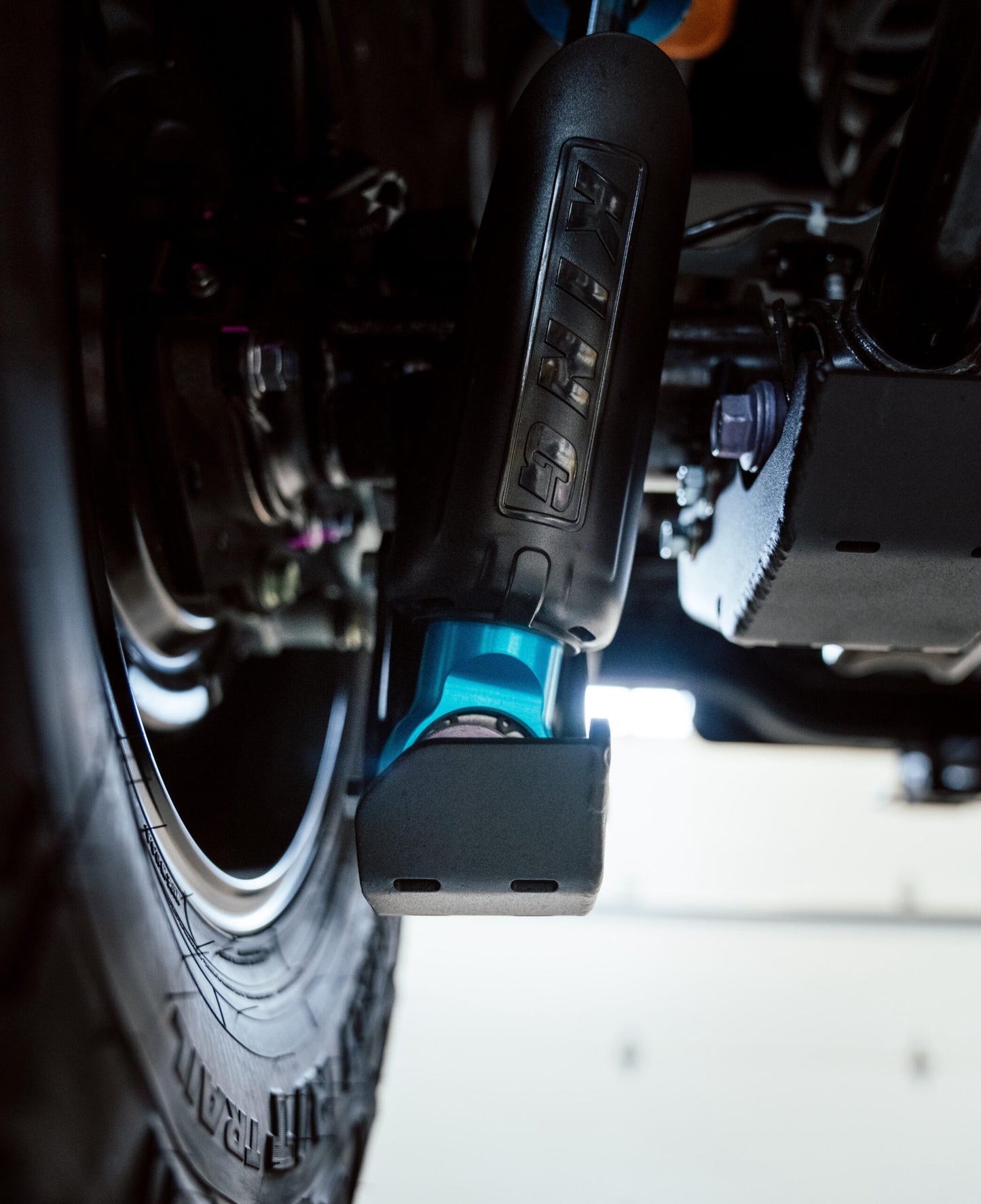 Rear Shock Mount Skids | 24+ Tacoma