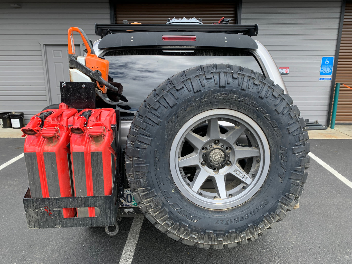 CHAINSAW RACK