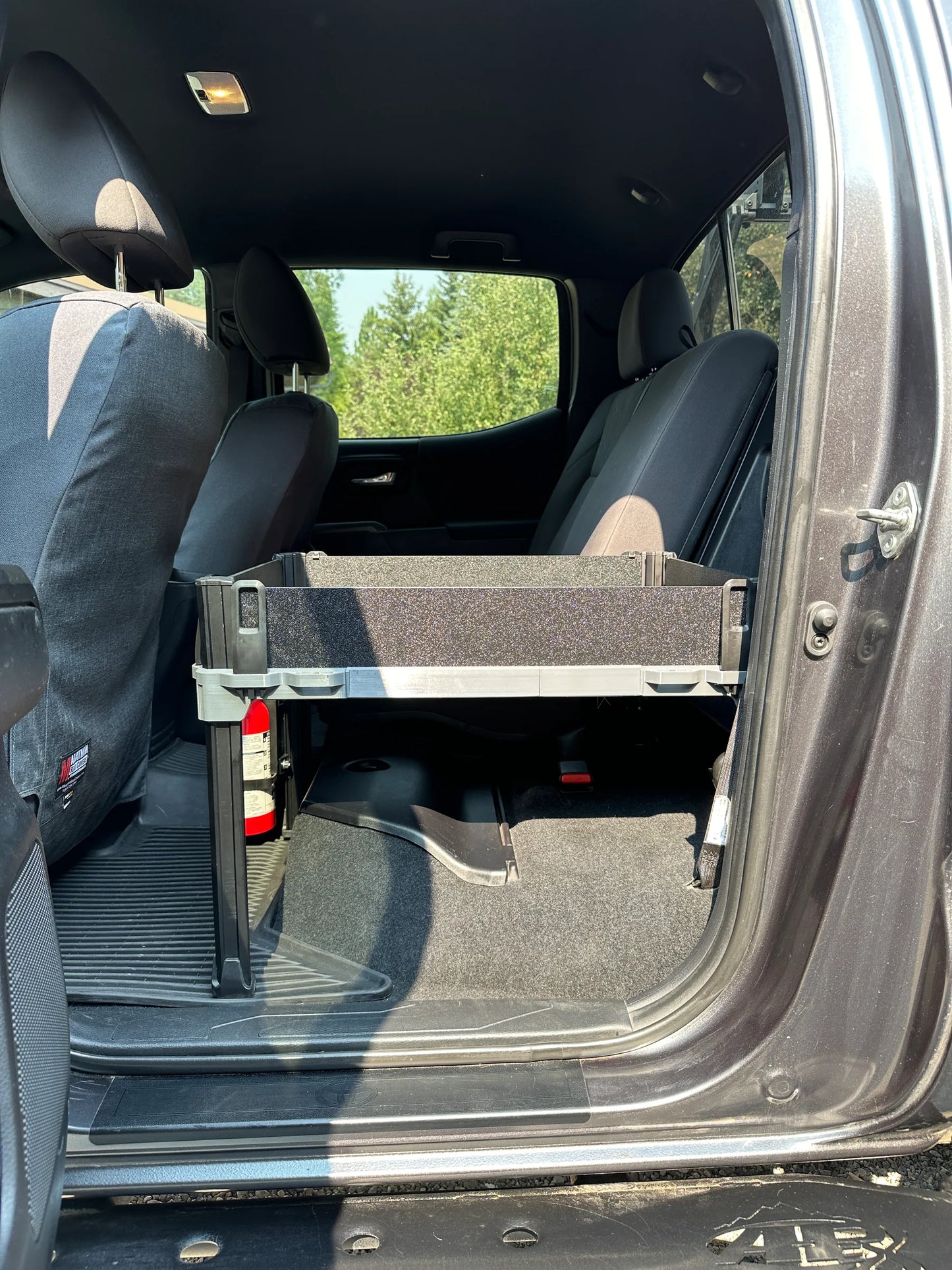 KARGA - Single Level 'Seat Delete' with Sides for the Toyota Tacoma 4 Door 2nd & 3rd Gens ONLY