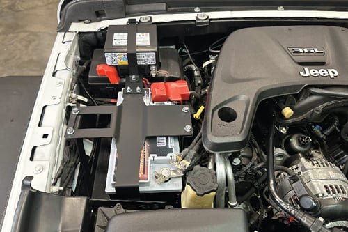 2018+ Jeep JL / JT Stock Battery Relocation Kit