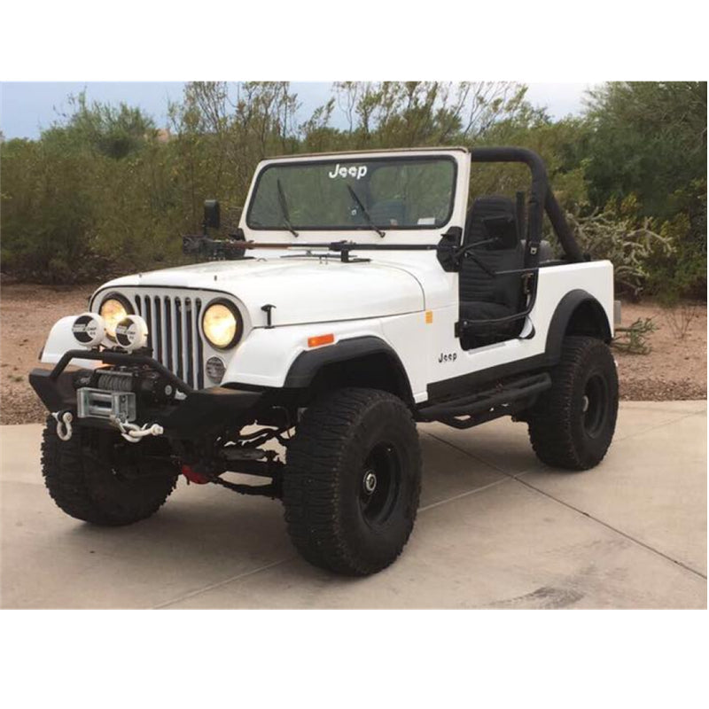 Jeep CJ-7 Lensun 40W 12V Hood/Bonnet Flexible Solar Panel