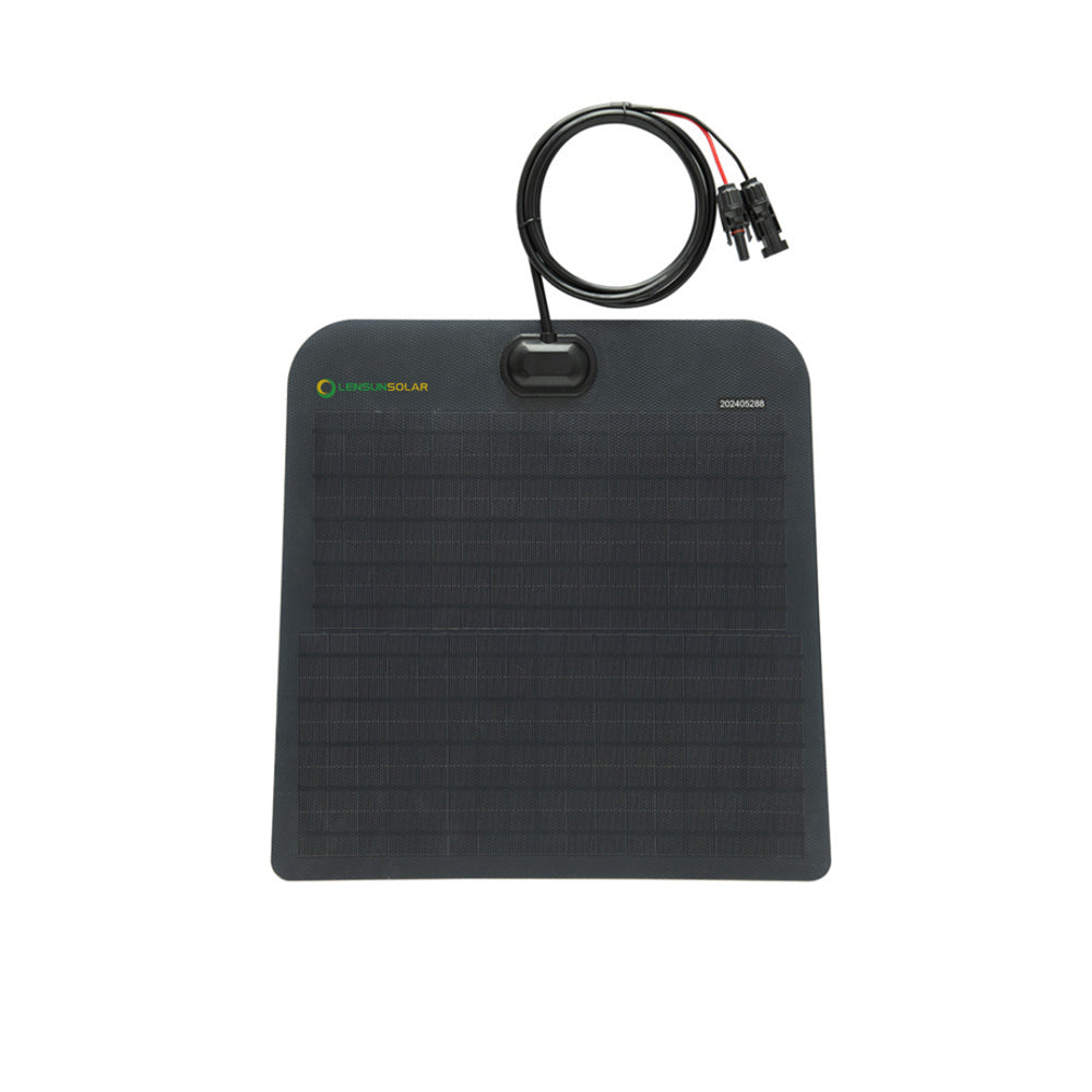Jeep Wrangler JK AEV Lensun 20W 12V Hood Flexible Solar Panel
