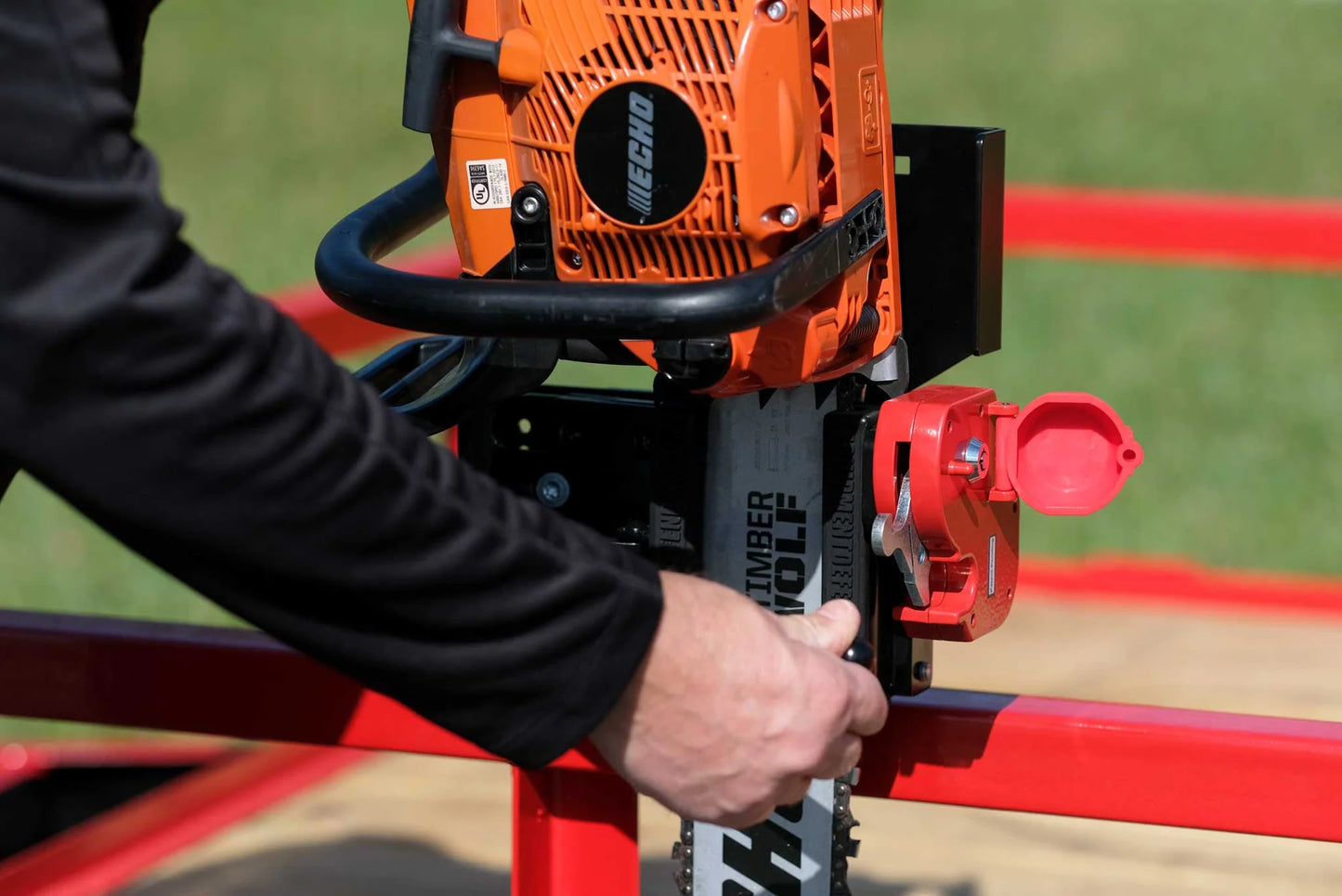 CHAINSAW RACK