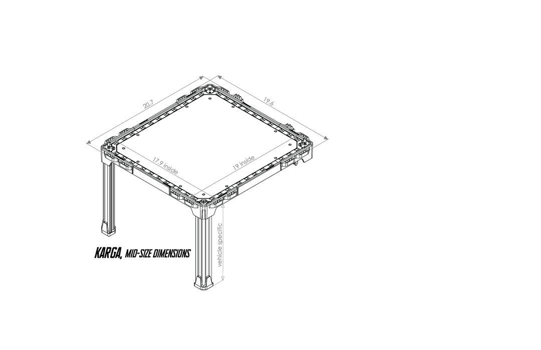 KARGA - Single Level 'Over-The-Seat'