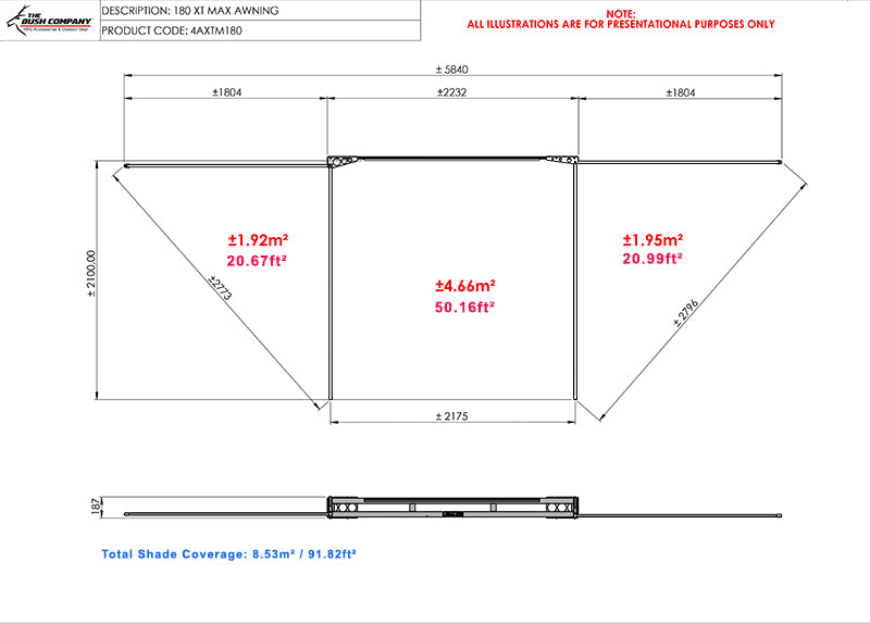 180 XT MAX™ Awning