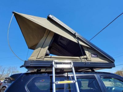 clamshell roof top tent DX27 Clamshell Rooftop Tent s/n: 771