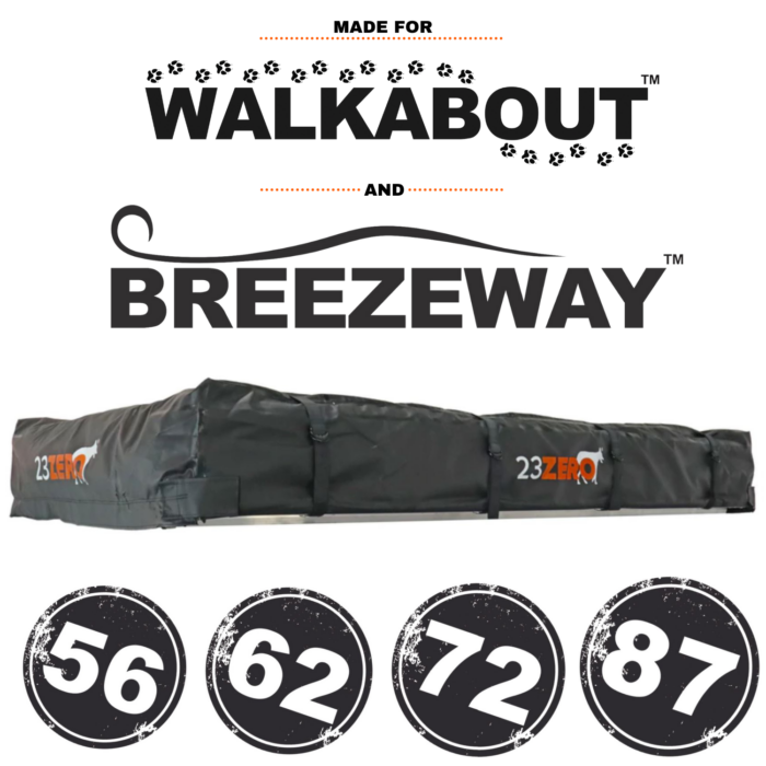SOFT-SHELL TENT TRANSIT COVER IN BLACK