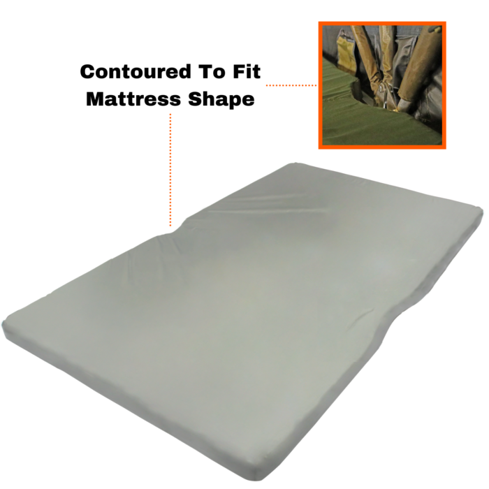 SOFT-SHELL ROOF-TOP TENT MATTRESS FITTED SHEET 100% COTTON
