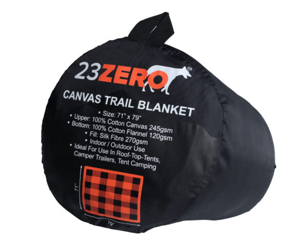 CANVAS TRAIL BLANKET