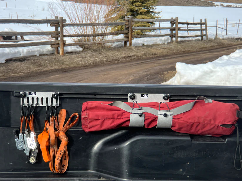 The Bundle: Camping Chair and Ratchet Strap HOLDERS for Toyota Tacoma