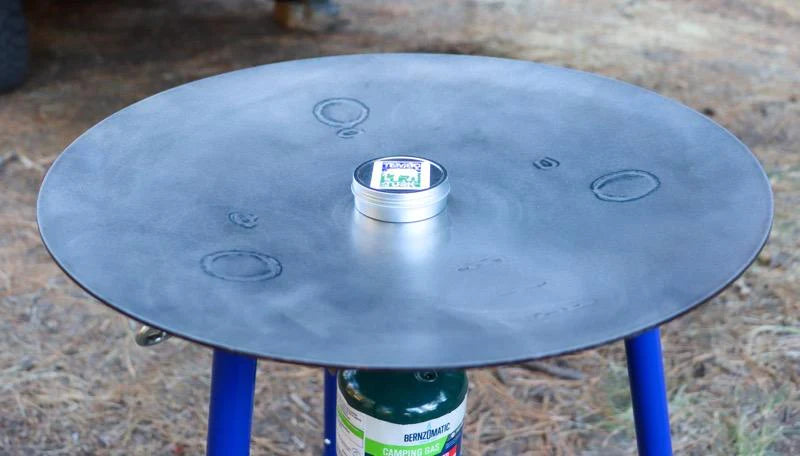 THE "NAKED" TEMBOTUSK ADJUSTABLE LEG SKOTTLE GRILL KIT