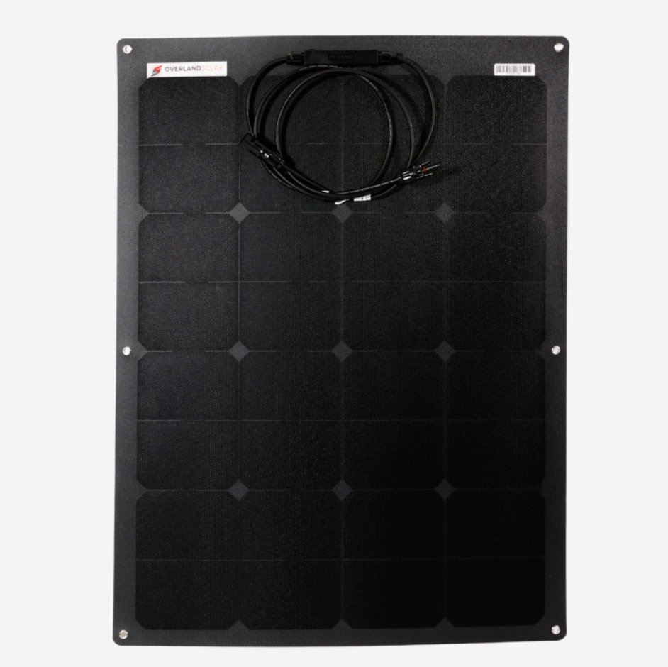 Overlander™ 80 Watt Semi-Flexible Solar Panel