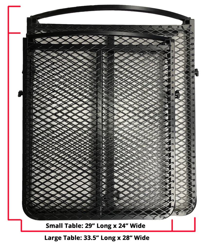 Large Aluminum Tire Table for Overland Camping