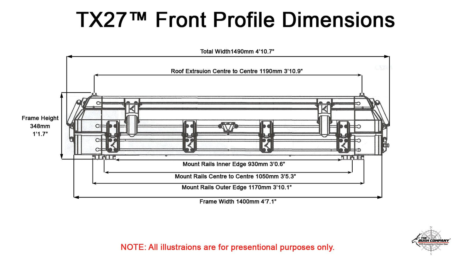 NEW TX27™ Hardshell Rooftop Tent Range