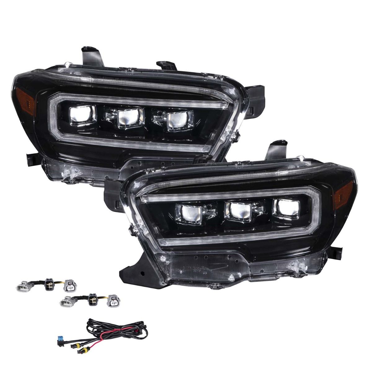 2016-2023 TOYOTA TACOMA SEQUENTIAL LED PROJECTOR HEADLIGHTS (PAIR)