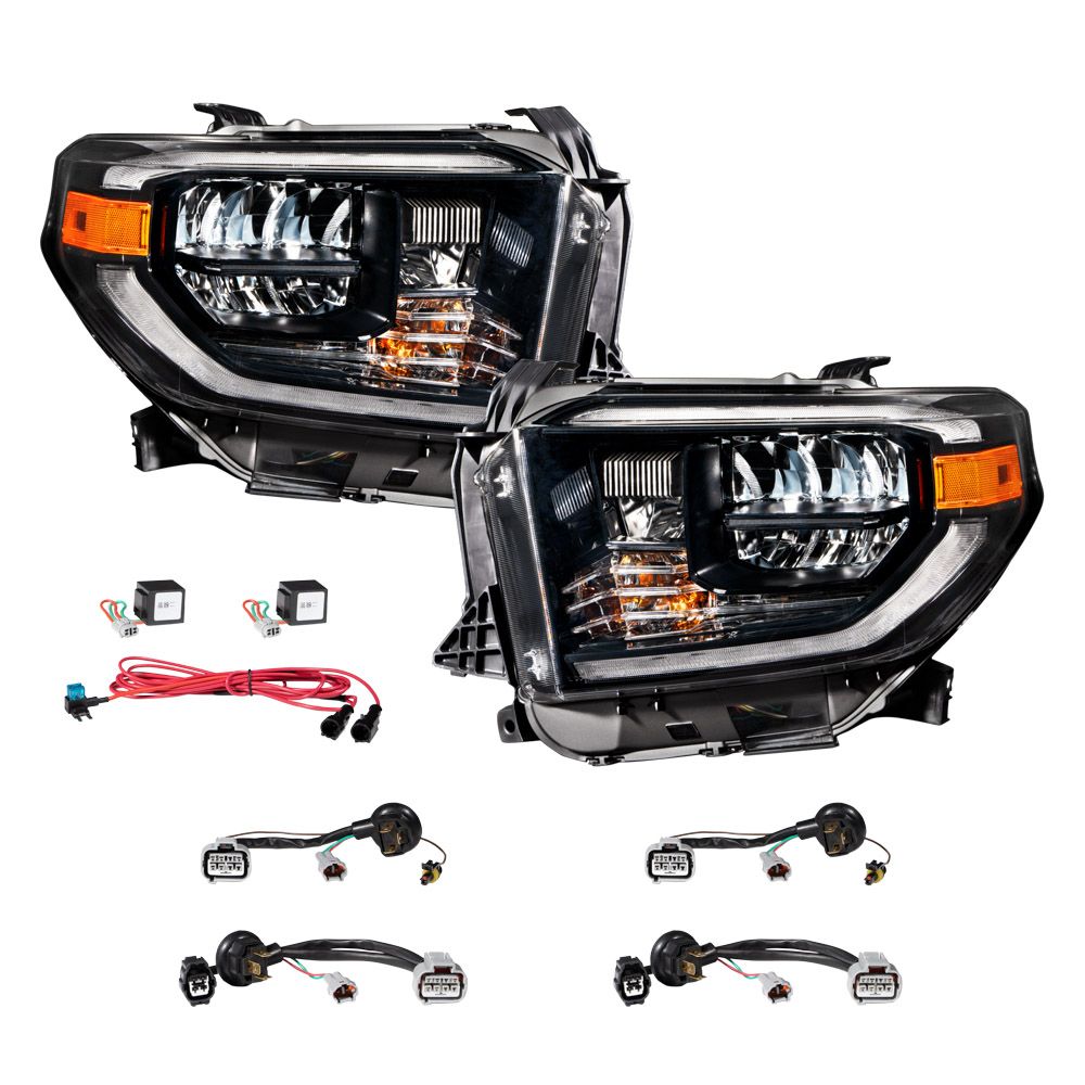 2014-2021 TOYOTA TUNDRA LED REFLECTOR HEADLIGHTS (PAIR)