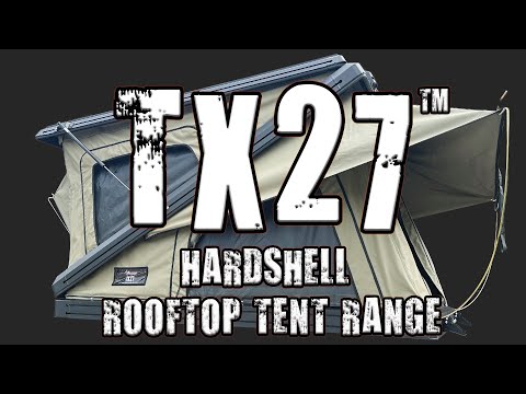 NEW TX27™ Hardshell Rooftop Tent Range available at Mike's Custom Toys 