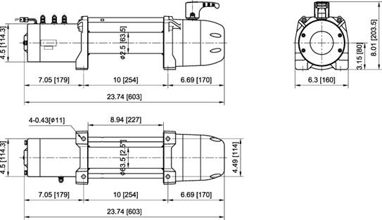 COMEUP SEAL Slim 9.5rs, 12V WINCH