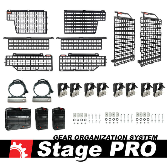 Gear Organization System - Stage PRO Kit | Toyota Tacoma (2016 - 2023)