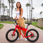 JackRabbit XG - Lightweight & Compact "Big" Micro eBike, Red
