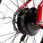 JackRabbit XG - Lightweight & Compact "Big" Micro eBike, Red