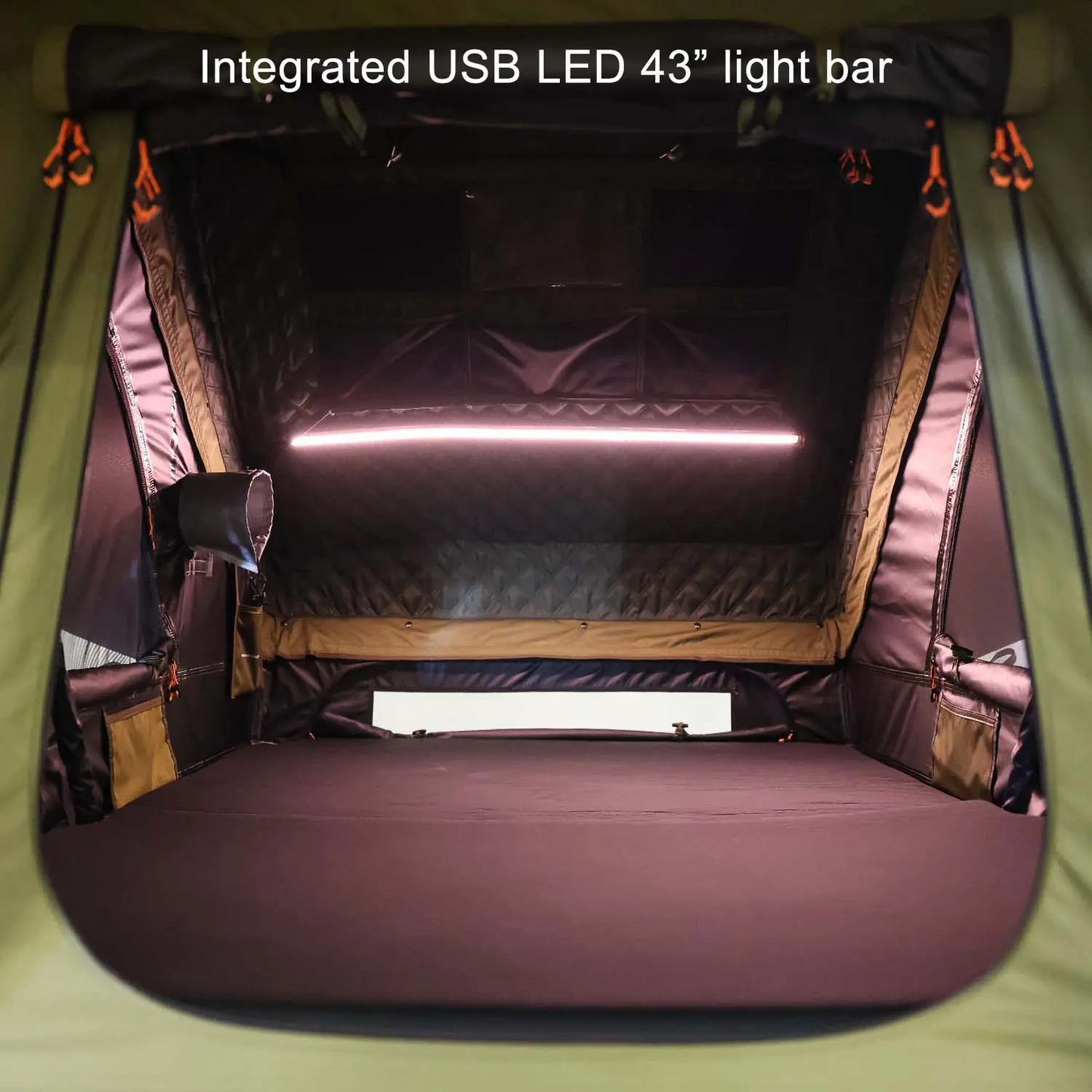 ARMADILLO HORIZON 3: PREMIUM HARDSHELL ROOFTOP TENT FOR ALL-SEASON ADVENTURE (LEFT OPEN ONLY)