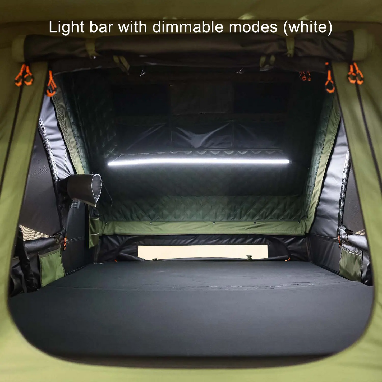 ARMADILLO HORIZON 3: PREMIUM HARDSHELL ROOFTOP TENT FOR ALL-SEASON ADVENTURE (LEFT OPEN ONLY)
