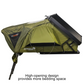 ARMADILLO HORIZON 3: PREMIUM HARDSHELL ROOFTOP TENT FOR ALL-SEASON ADVENTURE (LEFT OPEN ONLY)