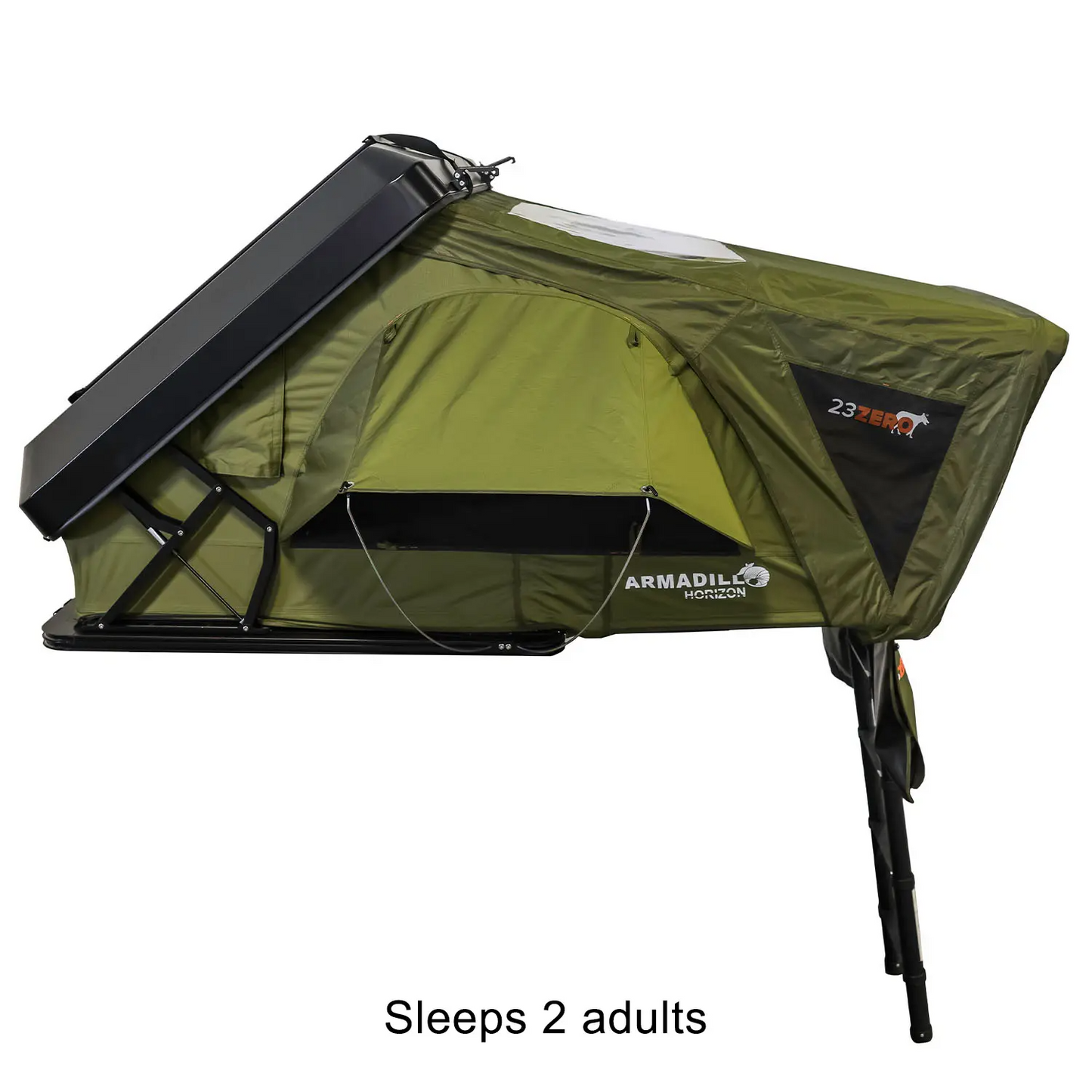 ARMADILLO HORIZON 3: PREMIUM HARDSHELL ROOFTOP TENT FOR ALL-SEASON ADVENTURE (LEFT OPEN ONLY)