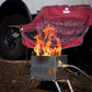 Reserve yours now! Hekla Combo: 304 Stainless Steel LavaBox, Stand/Grill, and Carry Bag