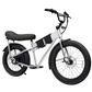 JackRabbit MG Doble - Lightweight 2-Up Seat Micro Hauler, Silver