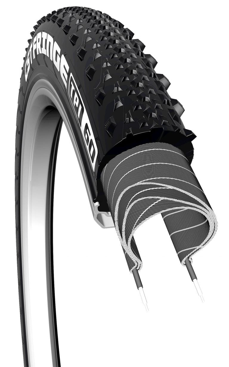CST Fringe Mid-Fat Tire & Tube - Front for MG Doble & MG Cargo