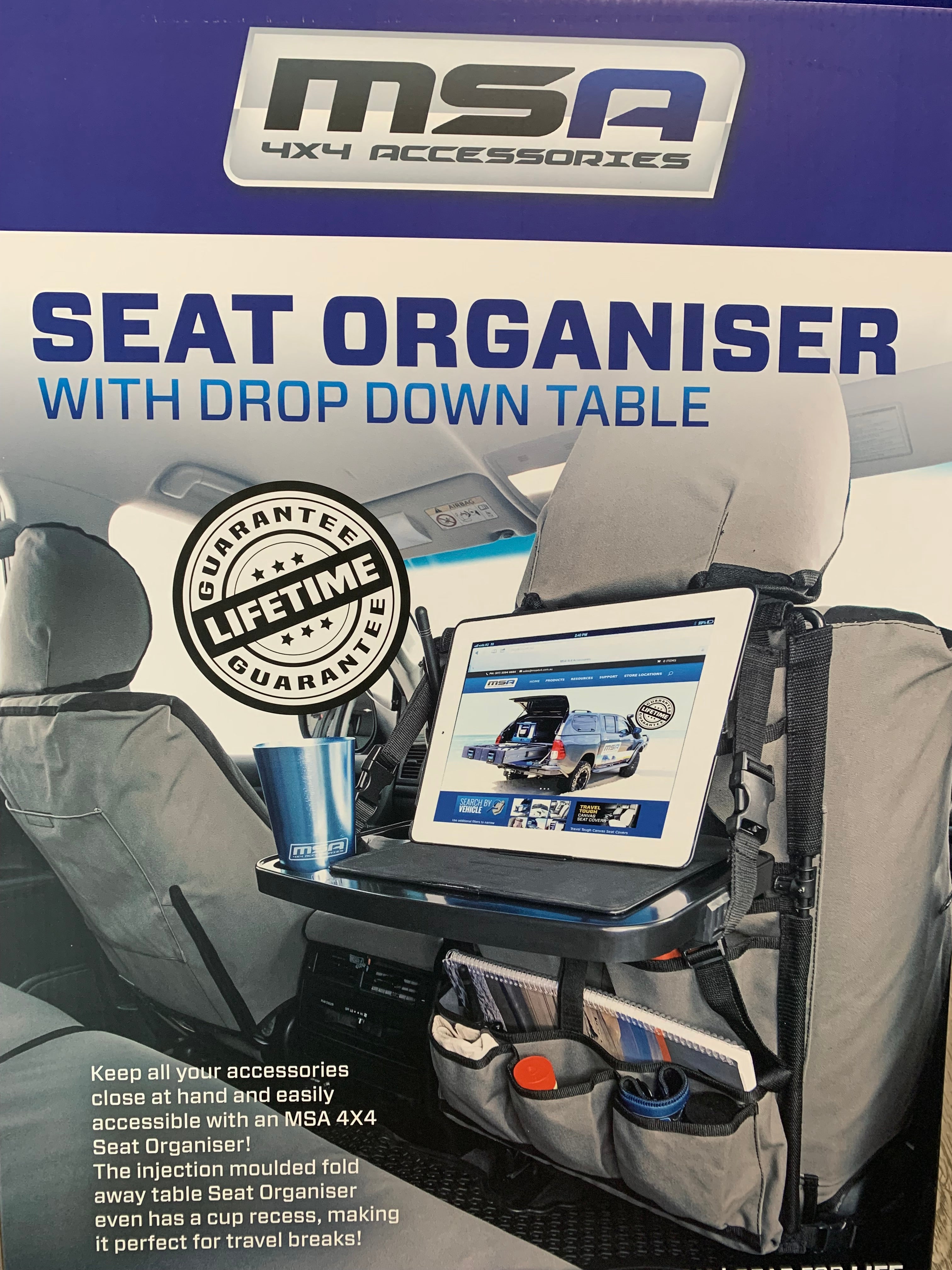 Msa seat organiser discount