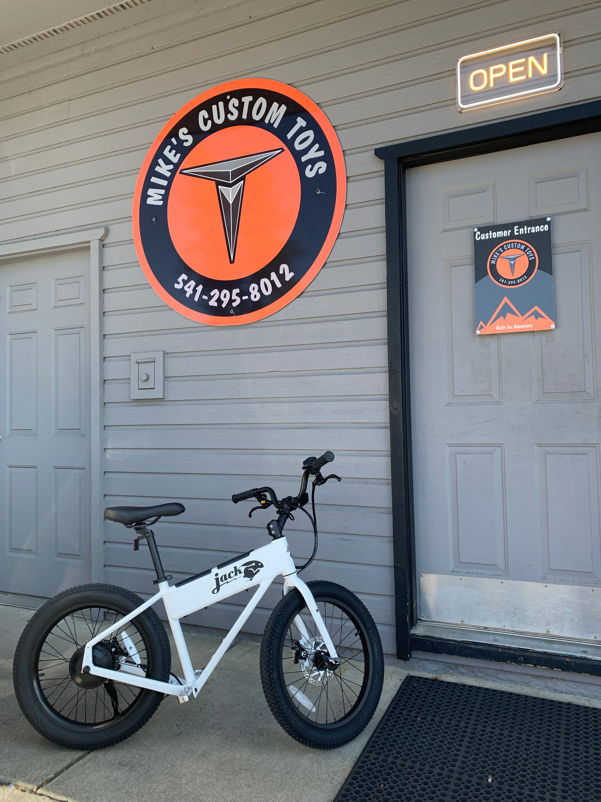 JackRabbit E-Bikes available for Test Ride and Purchase at Mike's Custom Toys.