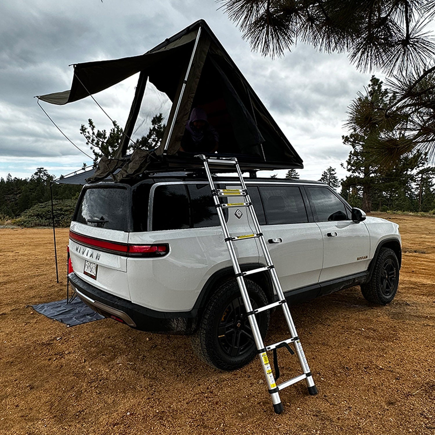 rivian rooftop tent XL Lightweight Roof Top Tent Standard Shipping US