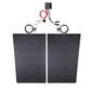 Jeep Cherokee XJ (1984-2001) Lensun 140W Hood Flexible Solar Panel