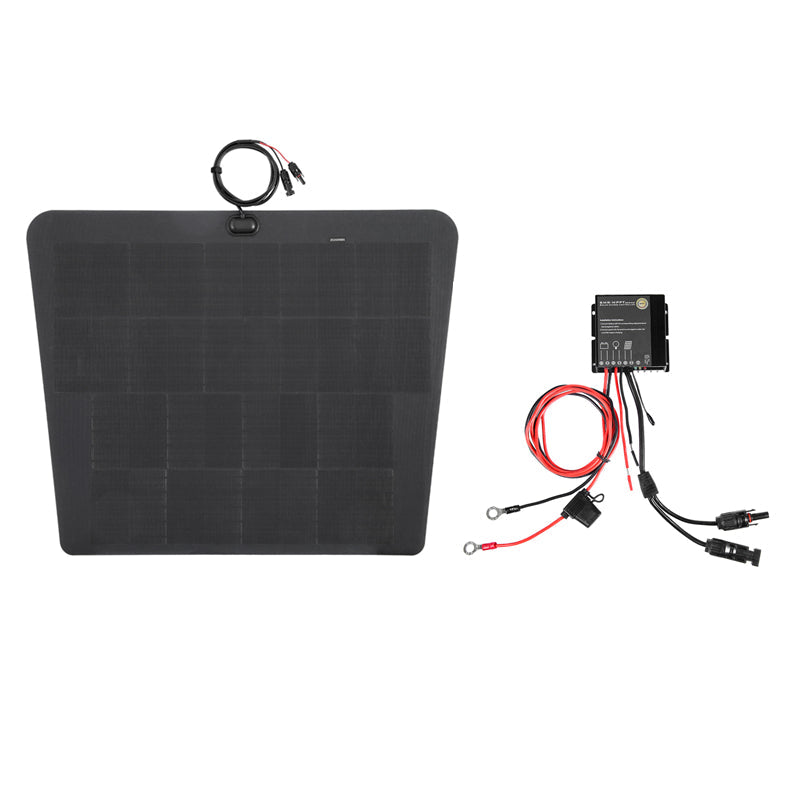 Jeep Grand Cherokee (2005-2010) Lensun 90W Hood Flexible Solar Panel