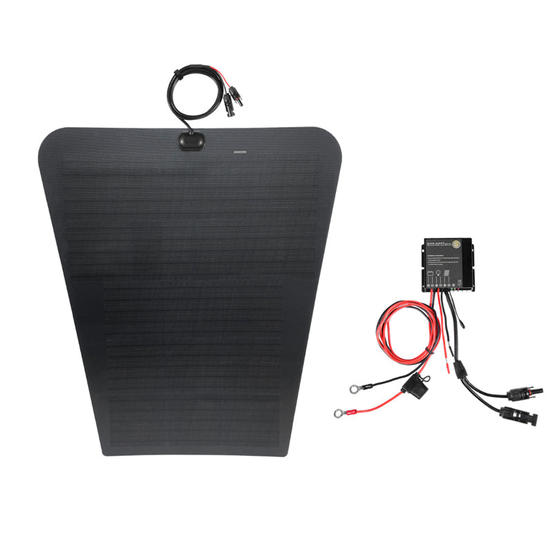 Jeep Grand Wagoneer, Cherokee J-10 J-20 (1973-1991) Lensun 90W Hood Flexible Solar Panel
