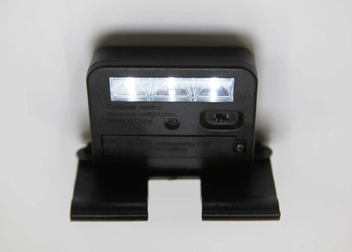 Solar License Plate Clip Light