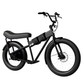 JackRabbit MG Doble - Lightweight 2-Up Seat Micro Hauler, Black