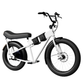 JackRabbit MG Doble - Lightweight 2-Up Seat Micro Hauler, White