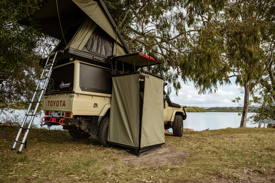 Shower Tent // Outhouse