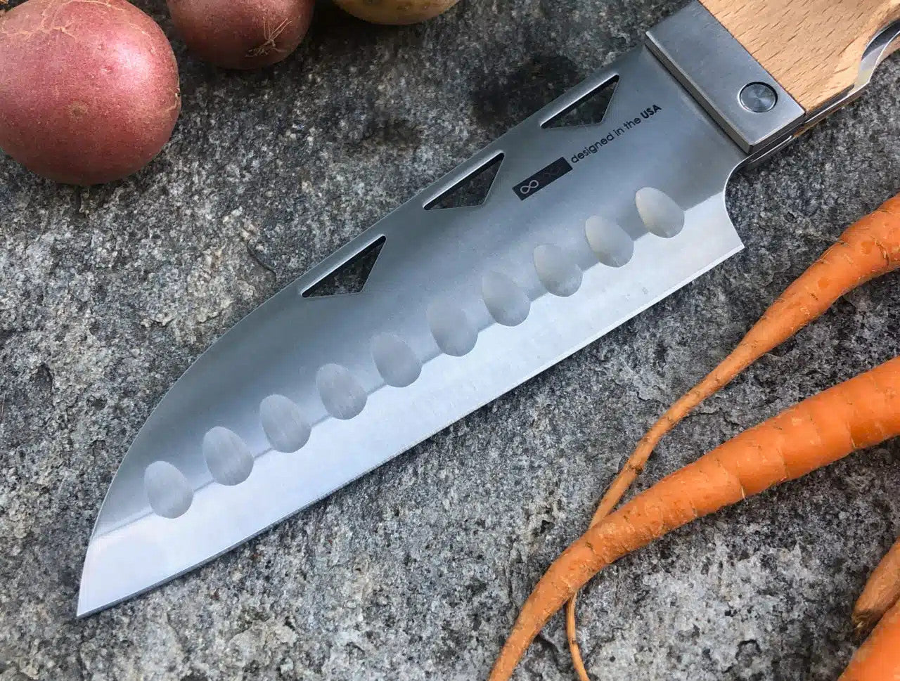 Premium Santoku-style Food Prep Knife