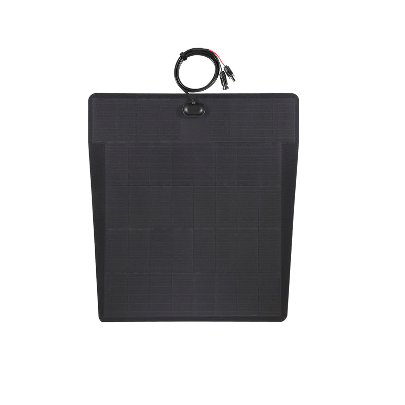 Toyota LandCruiser 60 Series J60 Lensun 100W Hood Flexible Solar Panel-3