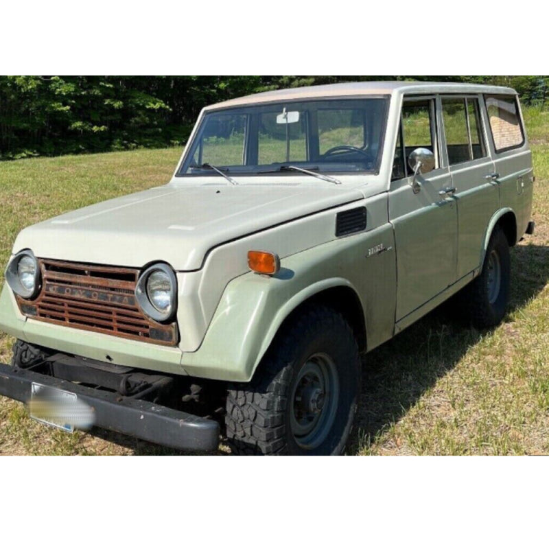 Toyota LandCruiser FJ55 (1967-1980) Lensun 60W Hood Flexible Solar Panel-1
