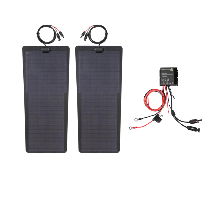 Toyota LandCruiser LC200 (2016-2021) Lensun 90W Hood/Bonnet Flexible Solar Panel-5