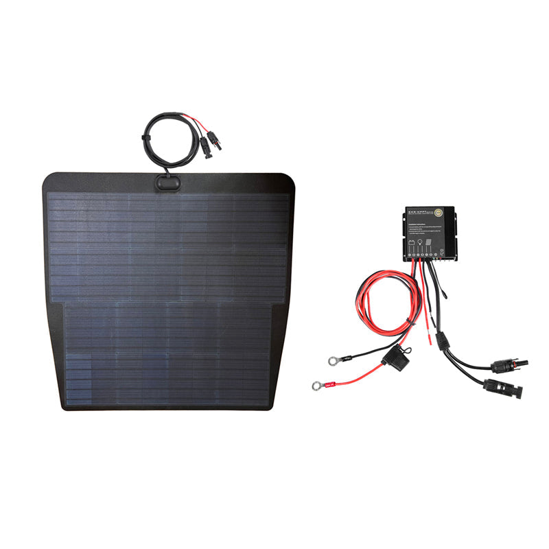 Toyota RAV4 5th Gen(2019-Present) Lensun 85W Hood Flexible Solar Panel-4